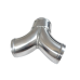 Aluminum Y Pipe Dual 2.5" to 3" Air Intake Twin Turbo Intercooler Piping