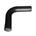 3" Aluminum Pipe 75 Degree Bend, Powder Coated, Mandrel Bent, 2.0mm Thick, 18" Length Tube