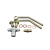 GT35-ACS-ONLY: Water and Oil Fittings Accessory Kit for GT35 Turbo  + $64.00 