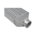 Universal 2.5" Thick FMIC 19.5"x6"x2.5" Aluminum Intercooler For B16 B18 B-Series