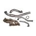 Turbo Thick Manifold Downpipe For Civic Integra DC5 RSX K20 Sidewinder