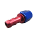 AN6 AN-6 6 AN Straight Push On Lock Socketless Fitting Hose End Adapter